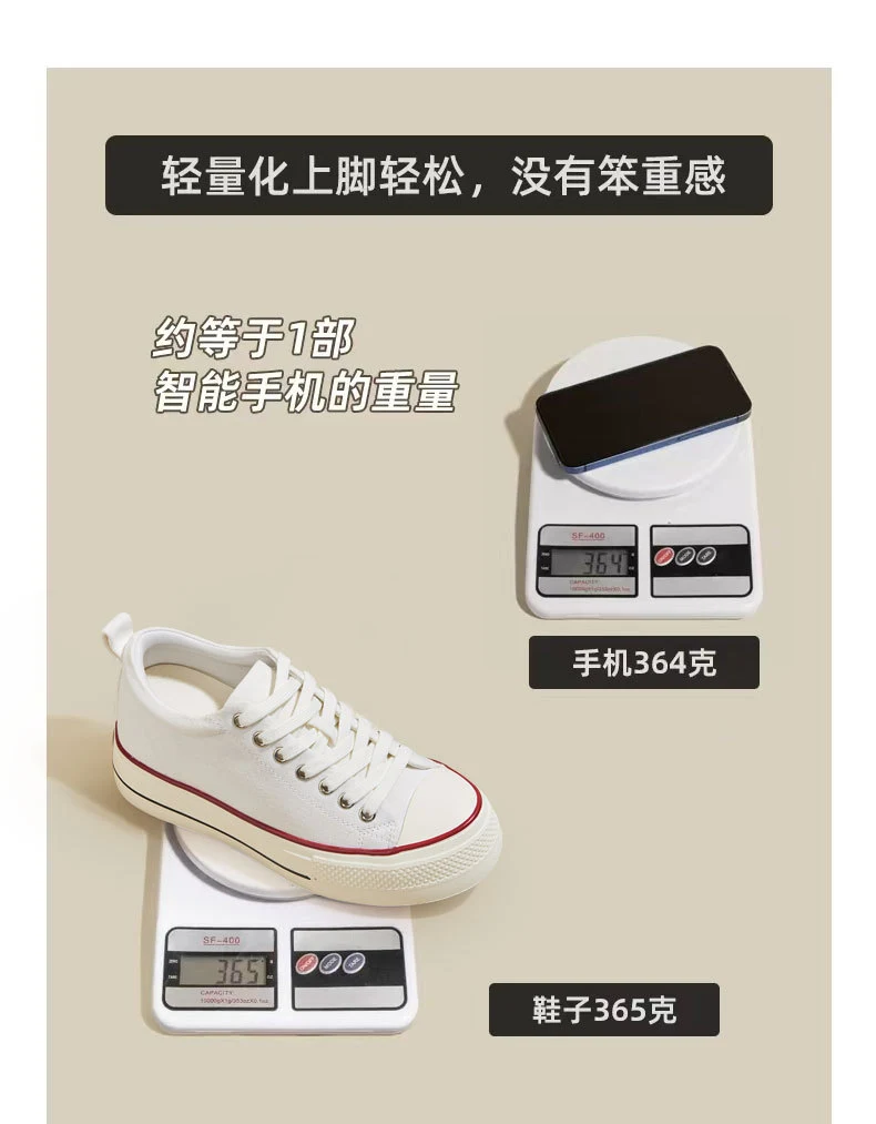 增高鞋 8 公分|女士日常|隱形厚底鬆糕小白鞋|首爾