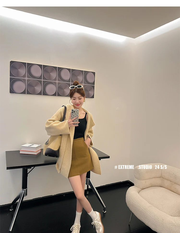 增高鞋 6 公分|女士日常|牛皮拼接德訓鞋|佛羅倫斯